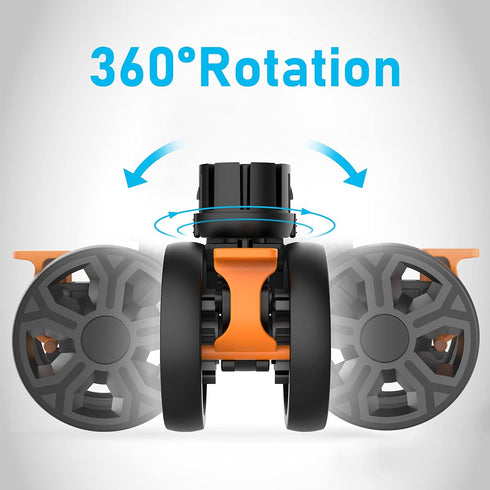 BY06 BY06S BY06C BY10 BY10WX Crate(Black-4PCS) FELICON SELORSS Heavy Duty Rotation Swivel Wheels for Folding Utility