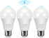 Motion Sensor Light Bulbs 13W (100W Equivalent), 3 Pack A19 E26 Motion