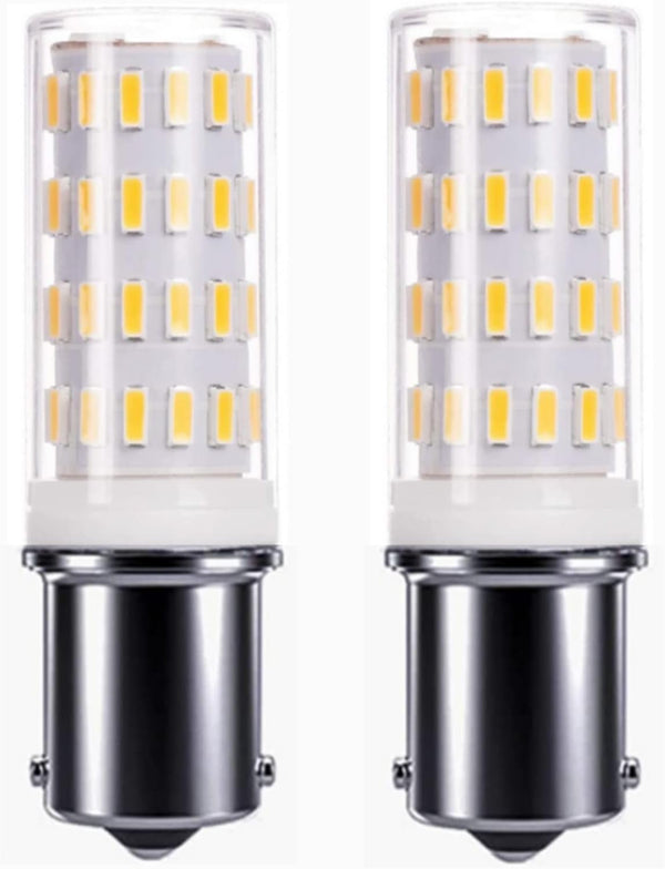 Ba15s 1156 1141 S8 12V-24V LED Bulbs, 5Watt Low Voltage Bayonet for RV, Outdoor Landscape Lighting (Pack of 2)