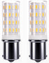 Ba15s 1156 1141 S8 12V-24V LED Bulbs, 5Watt Low Voltage Bayonet for RV, Outdoor Landscape Lighting (Pack of 2)