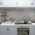 JSEVEM Grey White Marble Wallpaper, 15.74" 118.11" Self Adhesive Removable Decor for Kitchen Countertop