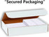 A6 4.5" 6.25", 80 lb 100 Pack Hamilco White Cardstock Paper, Folded Cards with Envelopes x Cover, Blank Greeting