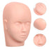 2pcs Lash Extension Mannequin Head Silicone Eyelash Practice Model for Estheticians and Training Salon Spa Equipment