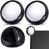 Cabilock Rear View Mirror for Computer Monitor 3 Pack Mini Acrylic Office