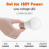 12V LED Bulb 6W (50W Equivalent), Daylight 5000K, 12V-24V AC/DC, 600 Lumens, Non-Dimmable, A19 E26 Base, Pack of 6