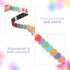 Ireer 24 Pieces Retro Magnetic Strips for Classroom Whiteboard Bulletin Board Decorative Magnetic Borders