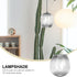 6.29X5.90X5.90 Inch DOITOOL Glass Lampshade Replacement Clear Lamp Shade for Floor Table Wall Lights Versatile Simple