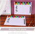 Beavorty 1Pcs Dry Erase Music Staff White Board for Musical Notes Practice, Whiteboard Supply for Students.