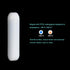 MECCANIXITY Magnetic Stirrer Mixer Stir Bar Rod, 25mm PTFE Coating Magnet for Laboratory, 16 Pcs