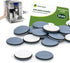 Appliance Sliders for Kitchen, Self Adhesive Small Appliance Slider for Counter - 3/4'' 24PCS Blue