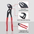 Slip Joint Pliers, HOUSERAN 10 Inch Water Pump Pliers with Comfort Red Grips for Home Repair