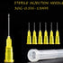 100 Pack 30Ga 1/2 Inch Stainless Steel Dispensing Lab Tools for Scientific Labs, Measuring and Refilling