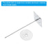 PATIKIL 2 Inch Perforated Insulation Pins with Round Washers, 80 Pack Aluminum Insulating Nails for Fixing Foam Boards