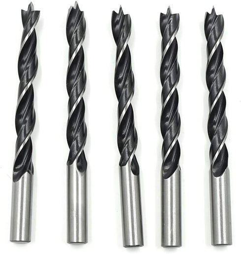 10mm Wood Drill Bit, 3 Point Woodworking Drill Set (5pcs)