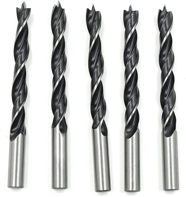 10mm Wood Drill Bit, 3 Point Woodworking Drill Set (5pcs)