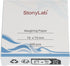 stonylab Weighing Paper, 75 x 75 mm Nitrogen-free Sample Weighing Papers, Pack of 500 for Laboratory Research
