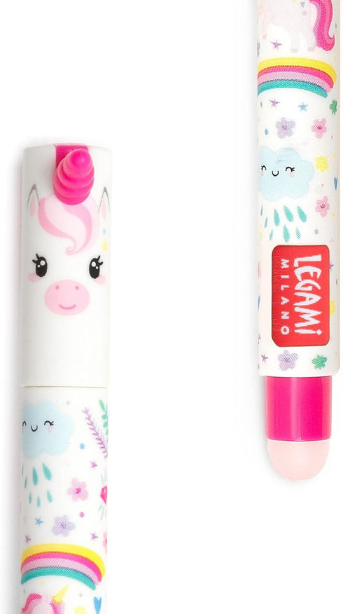 Legami Erasable Gel Pen - Ball at the End to Remove Ink