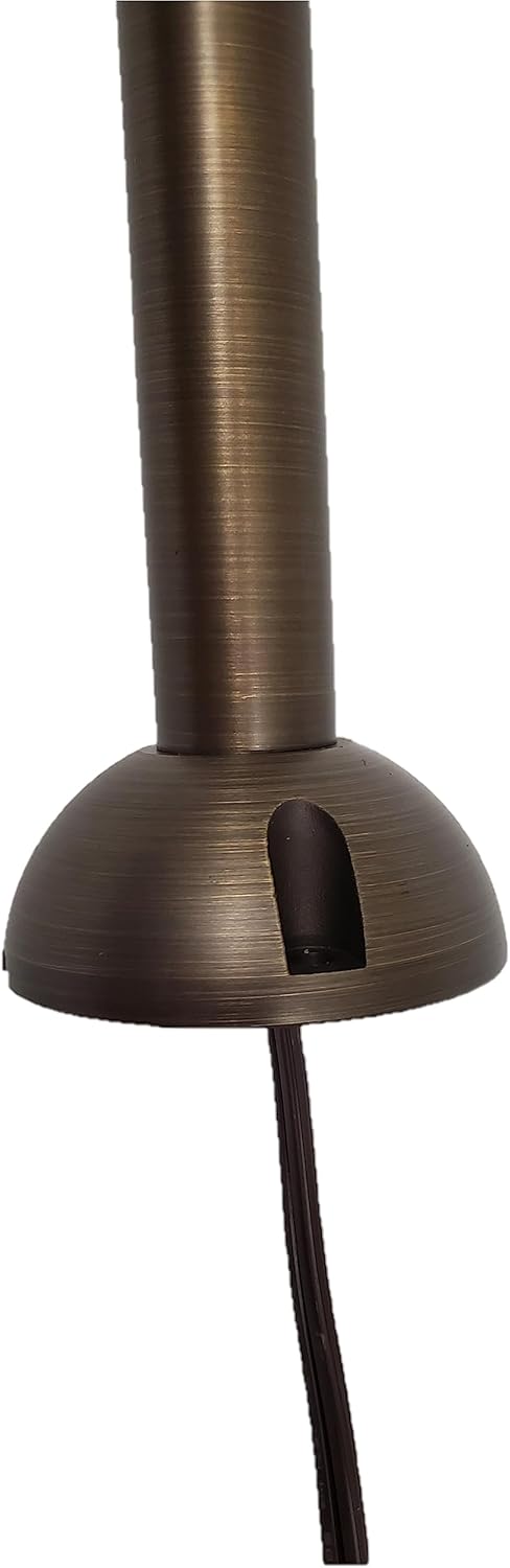 Heavy Duty Brass Mounting Plate, Surface Flush Mount for Low Voltage Outdoor Landscape Lighting, Easy to Install