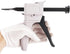 Dispensing gun AB glue gun 50ml two-component glue gun 2:1/1:1 epoxy glue gun dispensing gun, suitable for 1:1/2:1double cartridges, with 8pcs mixing nozzle