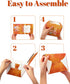 Bakepacker Thanksgiving Cake Boxes with Window, 36pcs 8x8x5 inches (18 Cake Boxes + 18 Cake Boards)
