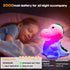 YunLone Dimmable 7 Kids Night Light Dinosaur Bedside Nursery Touch Lamp with Color Changing, Soft Squishy Silicone Cute