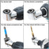 Right Angle Drill Driver Attachment 105 Degree for Tight Spaces, AUTOTOOLHOME Power Screwdriver Drill Adapter with