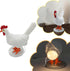 Rivonthex 3D Egg-Laying Chicken Lamp - USB LED Table Light, DIY-Friendly & Compact | Ideal Easter/Birthday Gift