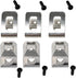 N268241 Belt Hook Clip for Dewalt 20V Max Tools DCD980 DCD985 DCD980L2 DCD985L2 (6/Pack)