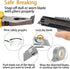DOWELL Utility Knife - Retractable Heavy Duty Box Cutters with 5PCS Extra Blades, Self Loading Blades Function