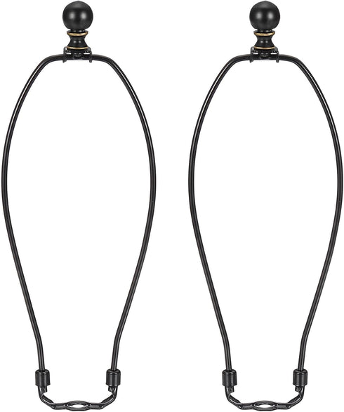 PATIKIL 2 Set 11.5" Lamp Shade Harp Holder, Heavy Duty Detachable Lampshade