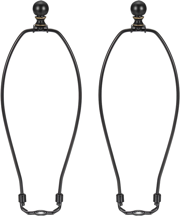 PATIKIL 2 Set 11.5" Lamp Shade Harp Holder, Heavy Duty Detachable Lampshade