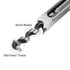 uxcell Square Hole Drill Bit, 3/4" High-Carbon Steel Hollow Chisel Mortise Power Tool for Woodworking