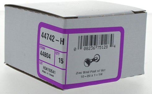 The Hillman Group 44804 1-1/4-Inch Stainless Steel Posts with Steel Screw, 15-Pack
