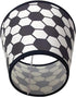 Uonlytech Fabric Lampshade Soccer Pattern Small Linen Lamp Shade Decorative Ceiling Lamp Shade for Home Bedroom Study