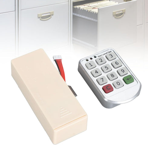 Electronic Coded Lock, High Security Digital Password, Wide Applications, Easy Installation, for TV cabinets, Bedside