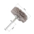 uxcell Abrasive Nylon Wheels Brush, 240 Grits with 1/4 Inch Shank for Polish Grinder, 3pcs