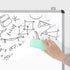 Ddaowanx Magnetic Whiteboard Eraser, Pack of 2 Dry Erase Erasers for School & Office Supplies (Light Green)