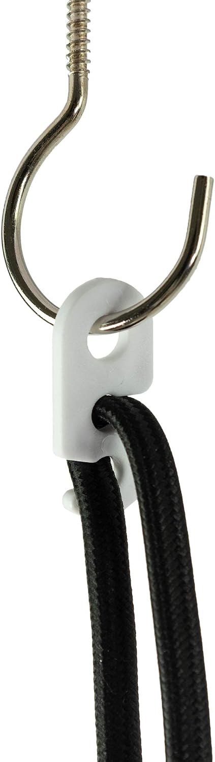 15 E26 1-Pack Feet Plug in Pendant Light, Pendant Light Cord Kit, Black Hanging Light Kits with ON/Off Switch, Socket