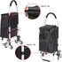 Bornfornice 13inx9.5inx21.6in Replacement Bag for Grocery Cart/Shopping Cart - Waterproof Trolley Bags, for Aluminium