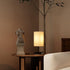 3color Bulb 1PCS) YIDPU Table Lamp for Bedroom,Nightstand Lamp for Bedside with AC Outlets,Adjustable LED Light Desk