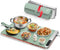 OKAN Electric Silicone Food Warmer Mat with Heat-Resistant Table Protector 6 Temp