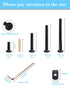 ALLWIN 16 Set Set M6x16/40/60/80 mm Crib Screws Hardware Replacement Kit - Baby Bed Frame Bolts,Barrel Nuts&Wooden