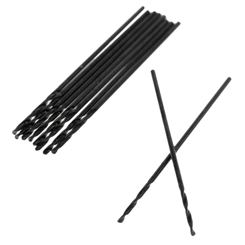 Mtsooning 10Pcs 0.7mm Twist Drill Bit Set, Micro HSS Straight Shank Bits for Electrical Drilling Tool