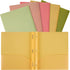 Mr. Pen Plastic Folders with Pockets and Prong, 5 Pack Assorted Colors, Pocket Folders with Fasteners