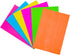 Paper Junkie 112 Pack Bright Neon Colored Envelopes with Self-Adhesive, Bulk Set for 4x6 Invitations, Greeting Cards
