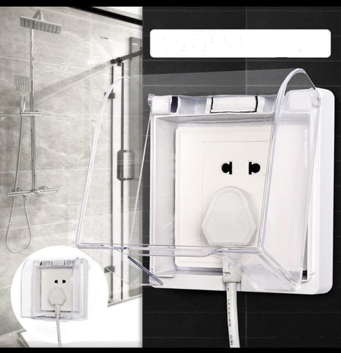 Fielect Weatherproof Outlet Cover Plug 86 Type Electrical Outlet Cover Protector for Retrofit Siding Construction