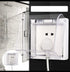 Fielect Weatherproof Outlet Cover Plug 86 Type Electrical Outlet Cover Protector for Retrofit Siding Construction