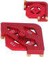 Ylwxzenith Set R15 R30, T15 Aluminium Alloy Router Template for Woodworking, Round Corner Radius Jig Tool Kit, Quick