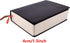 SAYEEC Thick Leather Writing Journal, 720 Pages, Lined Paper, B6 Hardcover, Black Soft Cover, Vintage Diary