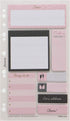 Filofax Confetti Sticky Notes, 132702, Pink, 95mm x 164mm
